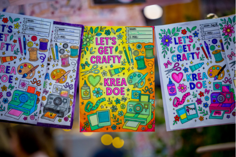 cozy kleuren kreadoe lentefestival